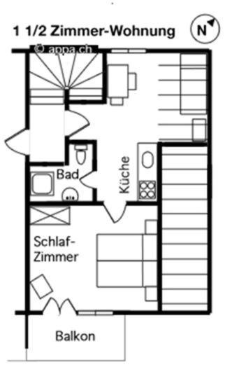 Oeystrasse 10A Leilighet Adelboden Eksteriør bilde